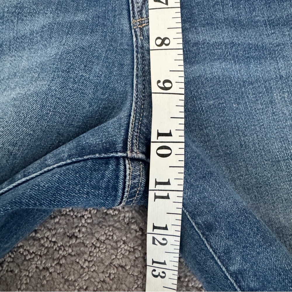 GOOD AMERICAN Jeans Women’s Size 26 Med Wash Distressed Good Legs Organic Cotton - Picture 10 of 10